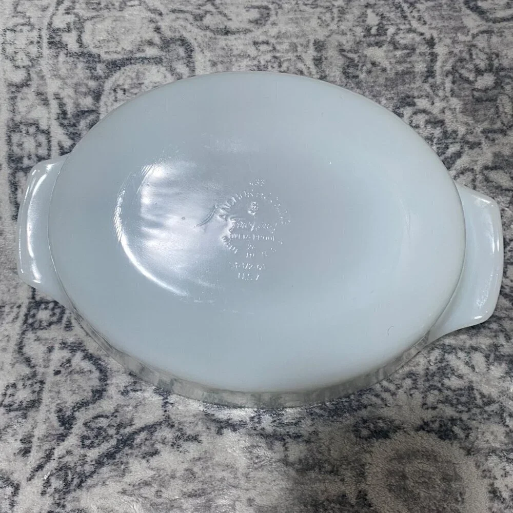 Vintage Anchor Hocking Fire King Bake Ware Baking Dish
